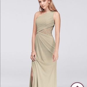 David’s Bridal Bridesmaids dress floor length